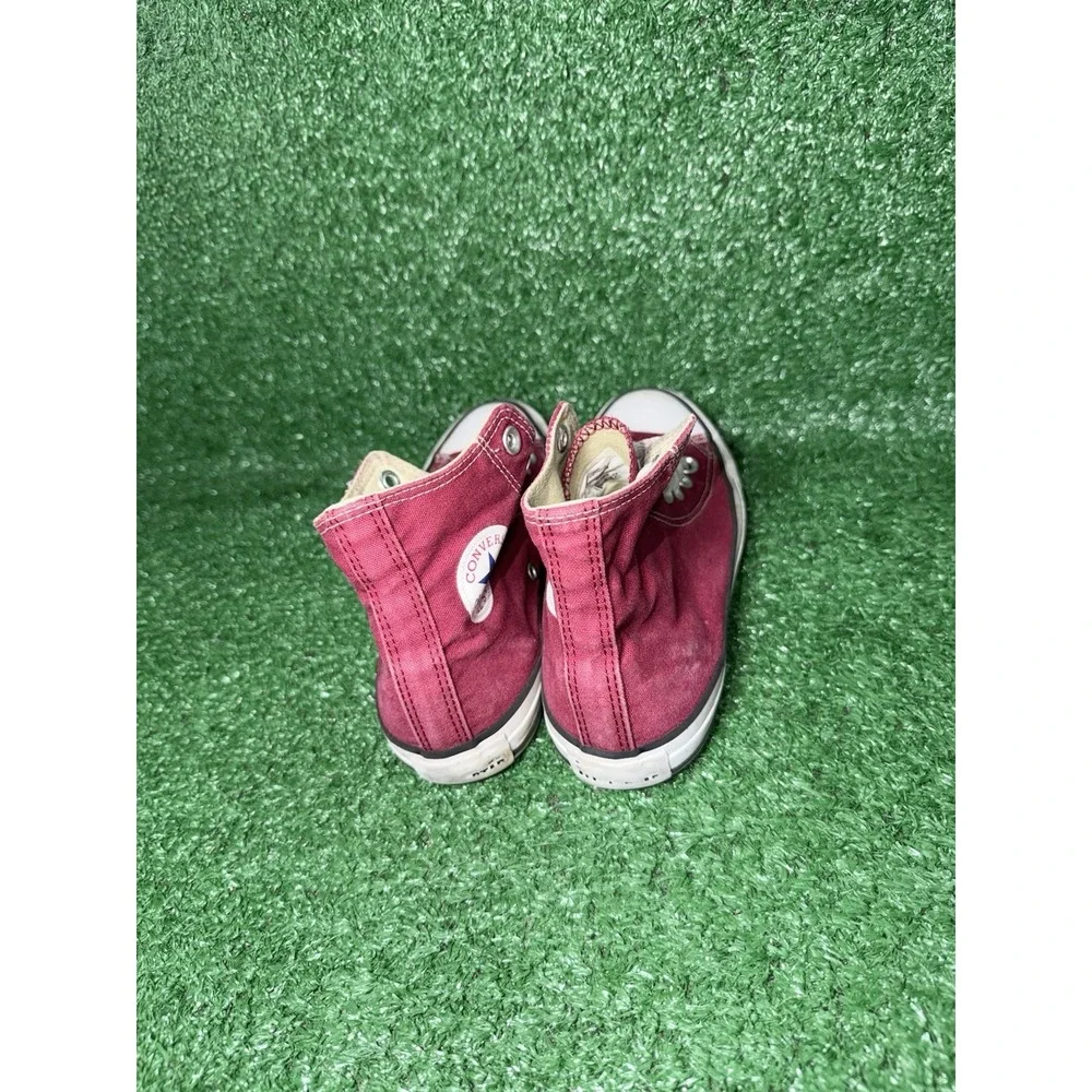 Converse Shoes Women Size 6 Chuck Taylor All Star High Top Red White Sneakers